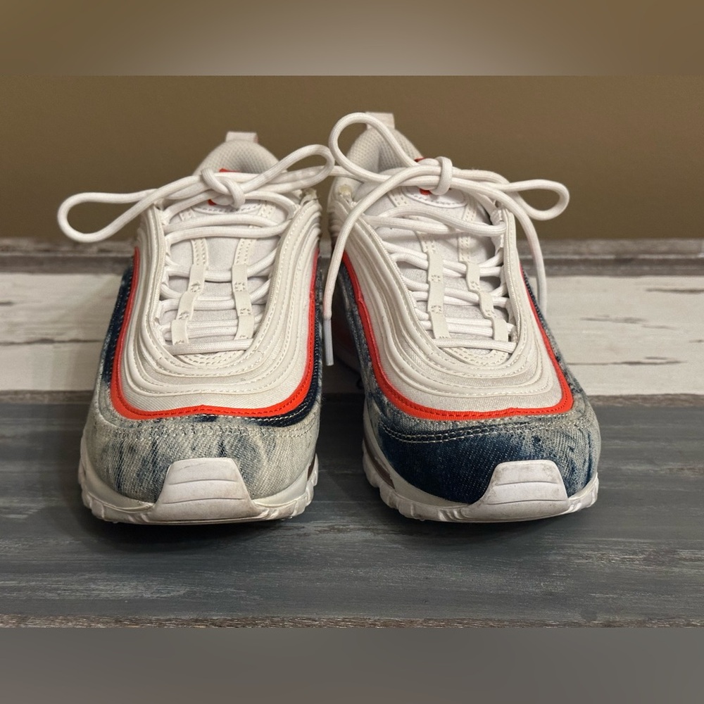 Nike‎ Women’s Air Max 97 Washed Denim - Size 6.5 - Picture 3 of 13
